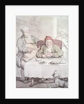 Gluttony by Thomas Rowlandson