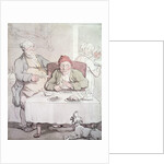 Gluttony by Thomas Rowlandson