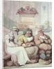 A Sleepy Congregation by Thomas Rowlandson