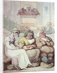 A Sleepy Congregation by Thomas Rowlandson