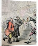 Englishmen Viewing Pictures on the Grand Tour, 1790 by Thomas Rowlandson