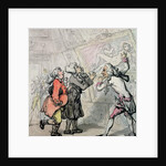 Englishmen Viewing Pictures on the Grand Tour, 1790 by Thomas Rowlandson