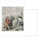 Englishmen Viewing Pictures on the Grand Tour, 1790 by Thomas Rowlandson