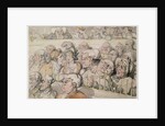 At the Theatre, In the Pit by Thomas Rowlandson