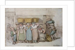 Fish Fags by Thomas Rowlandson