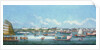 View of the Waterfront at Canton, c.1855 by School Chinese