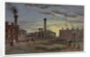 Gasworks at Sunset, c.1850 by Samuel Bough