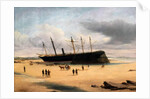 SS Great Britain Ashore in Dundrum Bay, Ireland, 1846 by English School