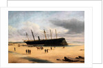 SS Great Britain Ashore in Dundrum Bay, Ireland, 1846 by English School