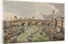 The Opening of New London Bridge, 1st August 1831 by English School