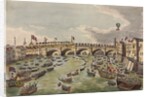 The Opening of New London Bridge, 1st August 1831 by English School