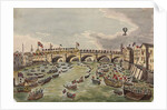 The Opening of New London Bridge, 1st August 1831 by English School