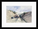 Digging a Cutting on the Great Western Railway, 1841 by George Childs