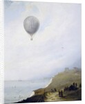 Balloon Over Cliffs, Dover, 1840 by E.W. Cocks