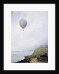 Balloon Over Cliffs, Dover, 1840 by E.W. Cocks