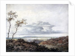 Rural landscape with later cloud studies by Luke Howard c.1808-11 by Luke Howard