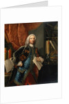 Portrait of a gentleman in his study with scientific instruments, c.1750 by English School