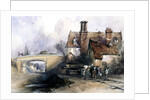 Construction of the Eastern Counties Railway, near Ilford, Essex, 1838 by Thomas Colman Dibdin