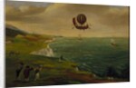 The First Balloon Crossing of the English Channel, 7th January 1785, c.1785 by French School