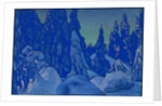 Snow Guardians, 1922 by Nicholas Roerich