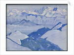 Everest Range, 'Himalayan' series, 1924 by Nicholas Roerich