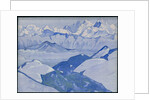 Everest Range, 'Himalayan' series, 1924 by Nicholas Roerich