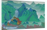 Padma Sambhava, 'Banners of the East' series, 1924 by Nicholas Roerich