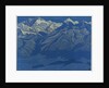 The Range, 'Himalayan' series, 1924 by Nicholas Roerich