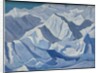 Snowy Ascent, 'Himalayan' series, 1924 by Nicholas Roerich