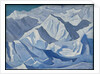 Snowy Ascent, 'Himalayan' series, 1924 by Nicholas Roerich