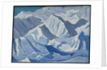 Snowy Ascent, 'Himalayan' series, 1924 by Nicholas Roerich