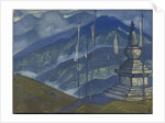 Waves of Mist, 'Himalayan' series, 1924 by Nicholas Roerich