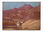 Leh, Ladakh, 1925 by Nicholas Roerich