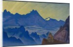 Milarepa, the One Who Harkened, 'Banners of the East' series, 1925 by Nicholas Roerich