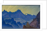 Milarepa, the One Who Harkened, 'Banners of the East' series, 1925 by Nicholas Roerich