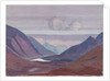 Chandra River, study, 1931 by Nicholas Roerich