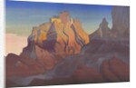 Tibetan Stronghold, 1932 by Nicholas Roerich