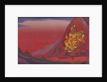 Command of Rigden Djapo, 1933 by Nicholas Roerich