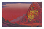 Command of Rigden Djapo, 1933 by Nicholas Roerich