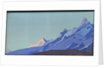 Himalayas, Evening, 1933 by Nicholas Roerich