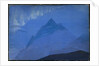 Himalayas, Rain, 1933 by Nicholas Roerich
