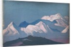 Himalayas, sketch, 1933 by Nicholas Roerich