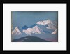 Himalayas, sketch, 1933 by Nicholas Roerich