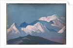 Himalayas, sketch, 1933 by Nicholas Roerich