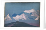 Himalayas, sketch, 1933 by Nicholas Roerich