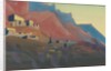 Ladakh, Sunset, 'Holy Mountains' series, 1933 by Nicholas Roerich