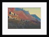 Ladakh, Sunset, 'Holy Mountains' series, 1933 by Nicholas Roerich