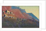 Ladakh, Sunset, 'Holy Mountains' series, 1933 by Nicholas Roerich