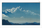 Mount of Five Treasures, 'Holy Mountains' series, 1933 by Nicholas Roerich