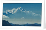 Mount of Five Treasures, 'Holy Mountains' series, 1933 by Nicholas Roerich